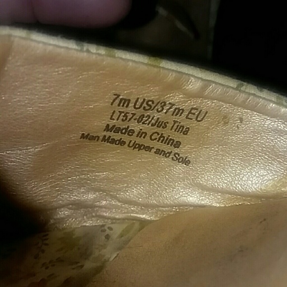 Luichiny size 7 Jus Tina cork heels - Picture 5 of 5